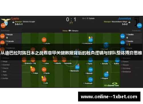 从迪巴拉对阵日本之战看意甲关键数据背后的胜负逻辑与球队整体博弈思维